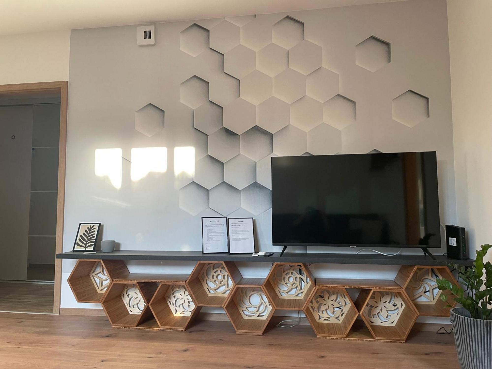 Hexagon Apartman Szeged Eksteriør bilde